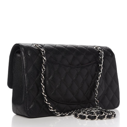 Chanel Caviar Quilted Medium Double Flap Black 3 of 11
