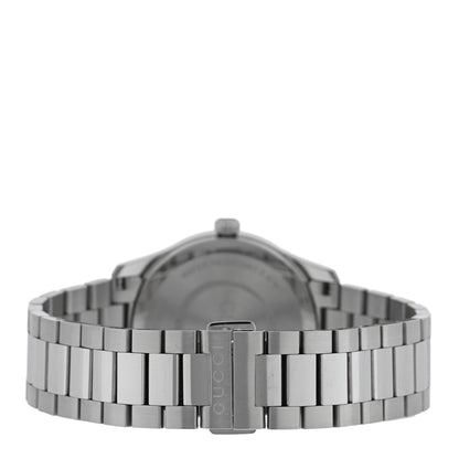 Gucci Stainless Steel 38mm G-Timeless Tiger Quartz Watch Black 3 of 4