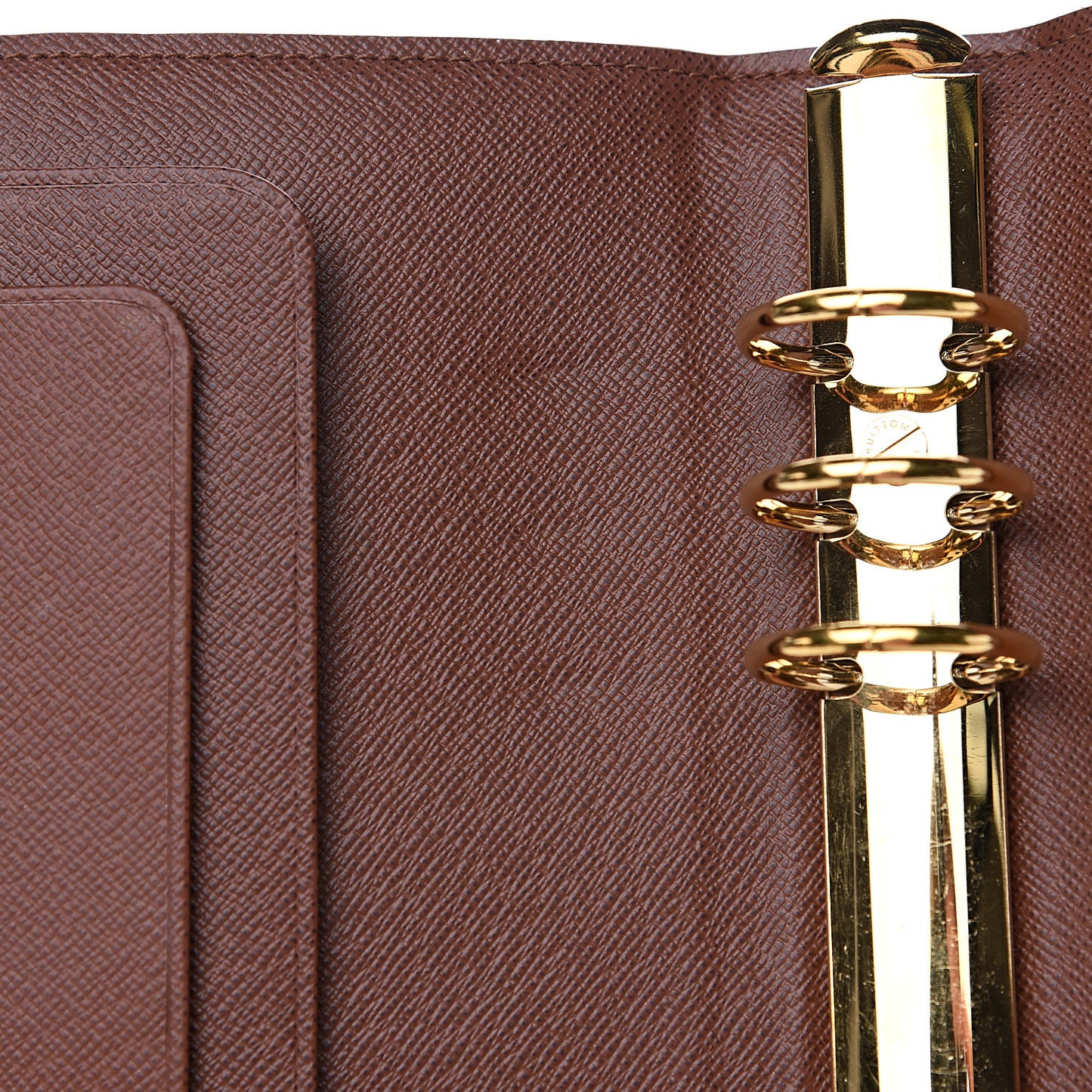 Monogram Large Ring Agenda Cover