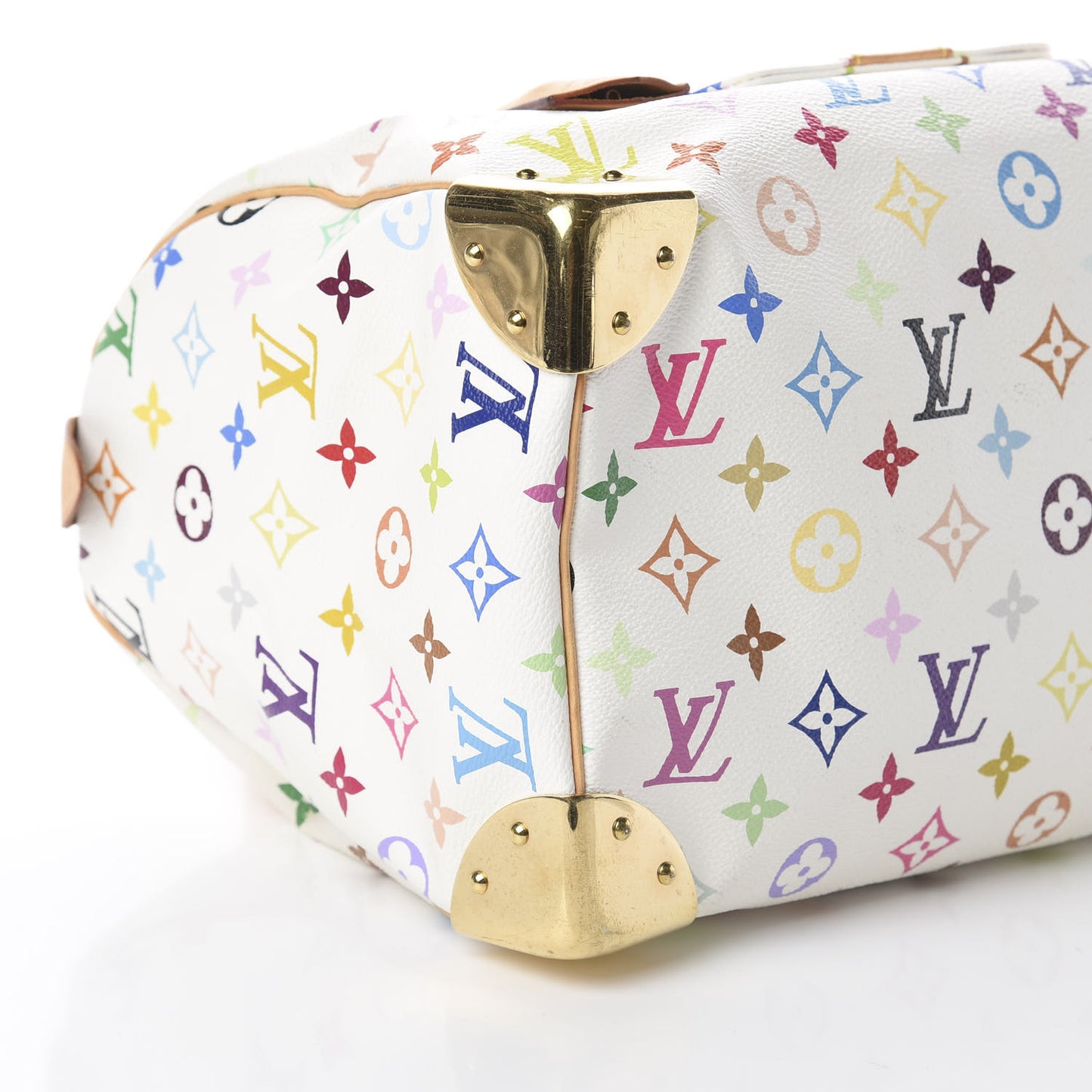 Monogram Multicolor Speedy 30 White