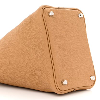 Hermes Taurillon Clemence Picotin Lock 18 PM Biscuit 9 of 11