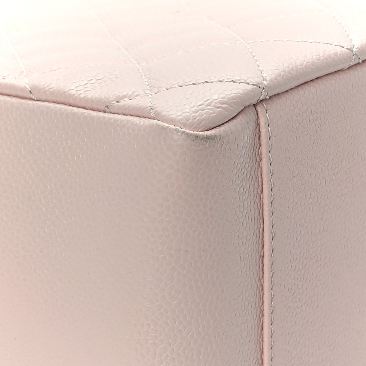 Chanel Caviar Quilted Grand Shopping Tote GST Light Pink 8 of 11