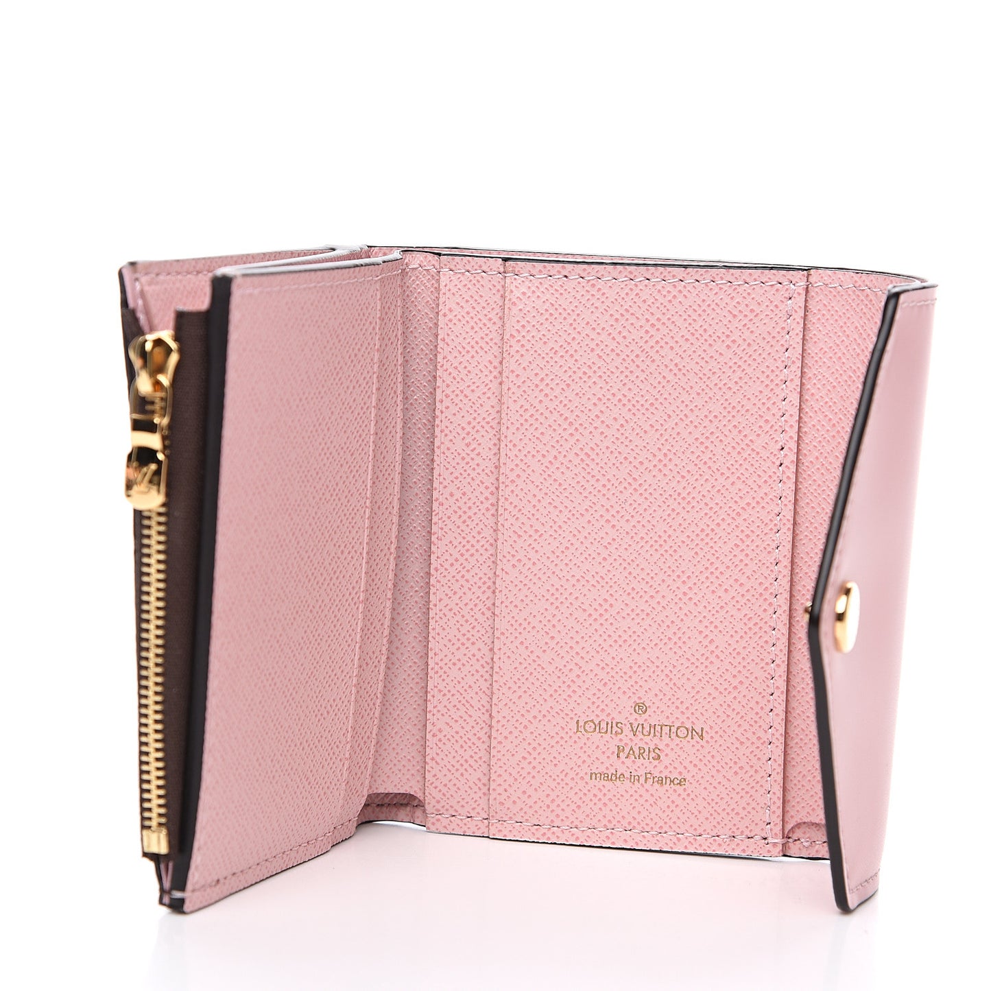 Monogram Zoe Wallet Rose Ballerine