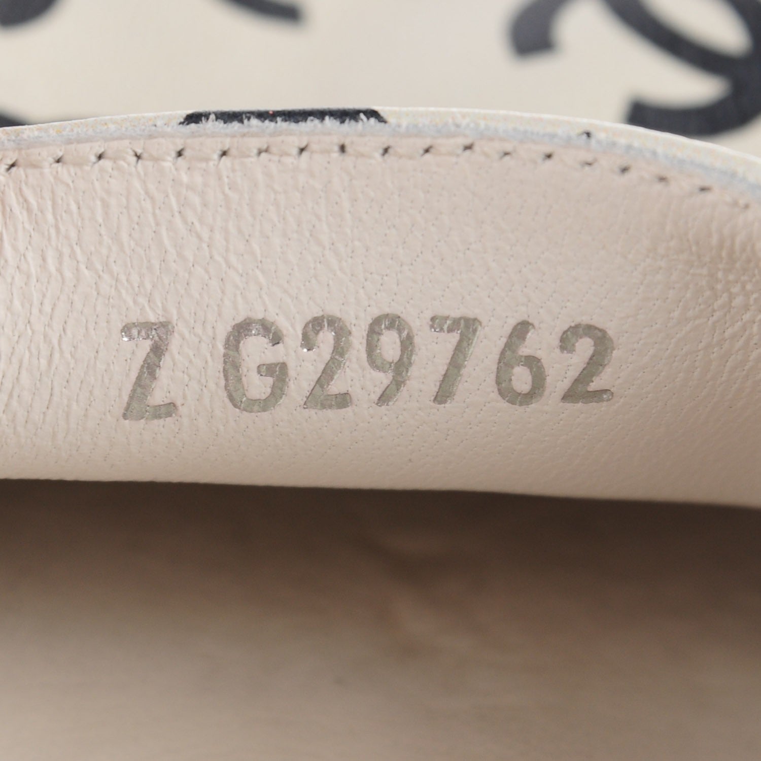 Chanel Lambskin Printed CC Espadrilles 38 White Black 7 of 10