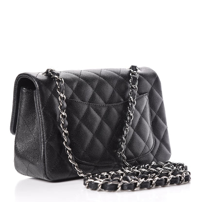 Chanel Iridescent Caviar Quilted Mini Rectangular Flap Black 3 of 13