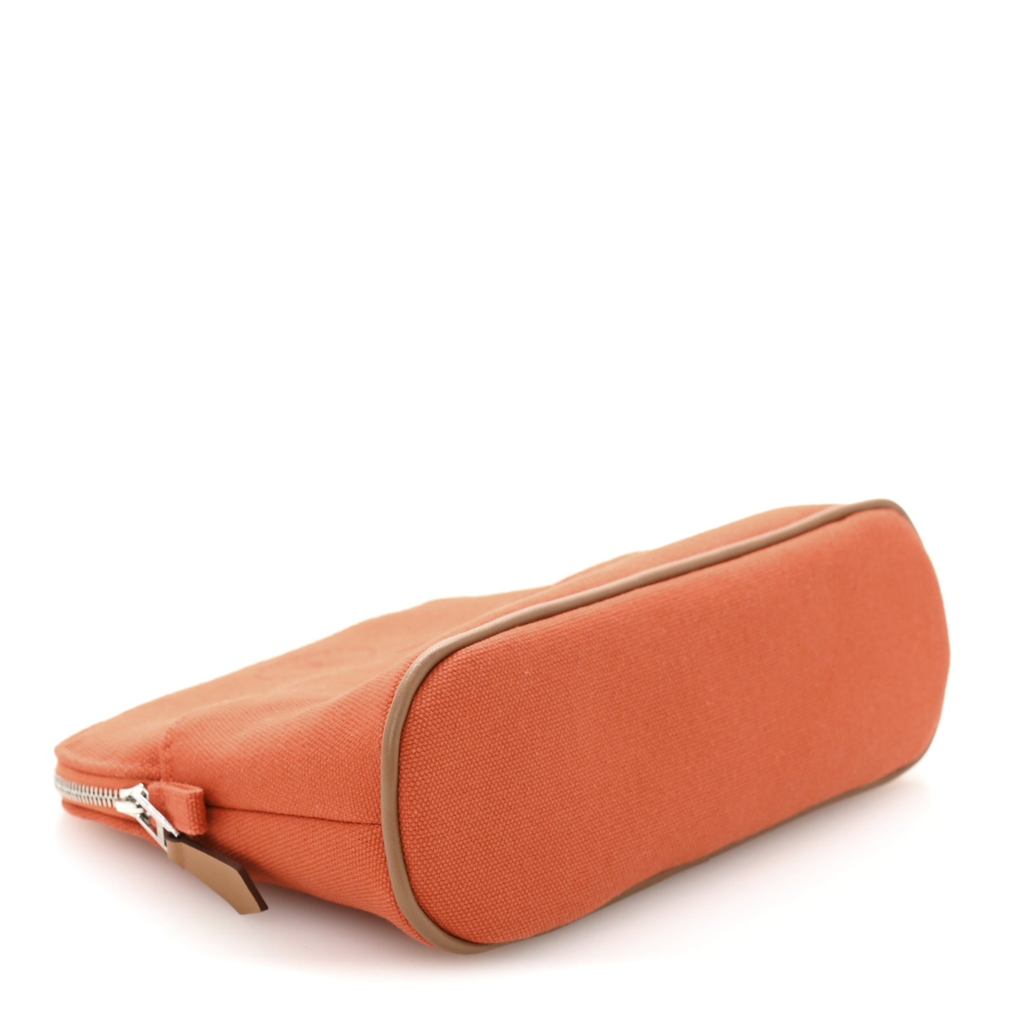 Cotton Canvas Mini Bolide Travel Cosmetic Pouch Feu