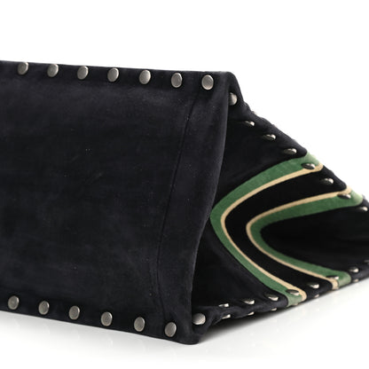 Christian Dior Suede Large L'Air Book Tote Black 10 of 10
