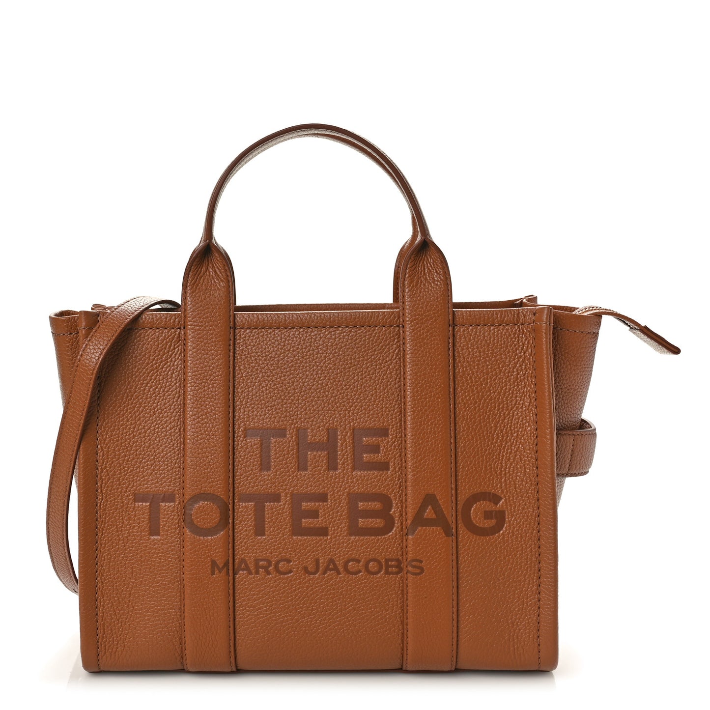 Grained Calfskin Medium The Tote Bag Argan Oil