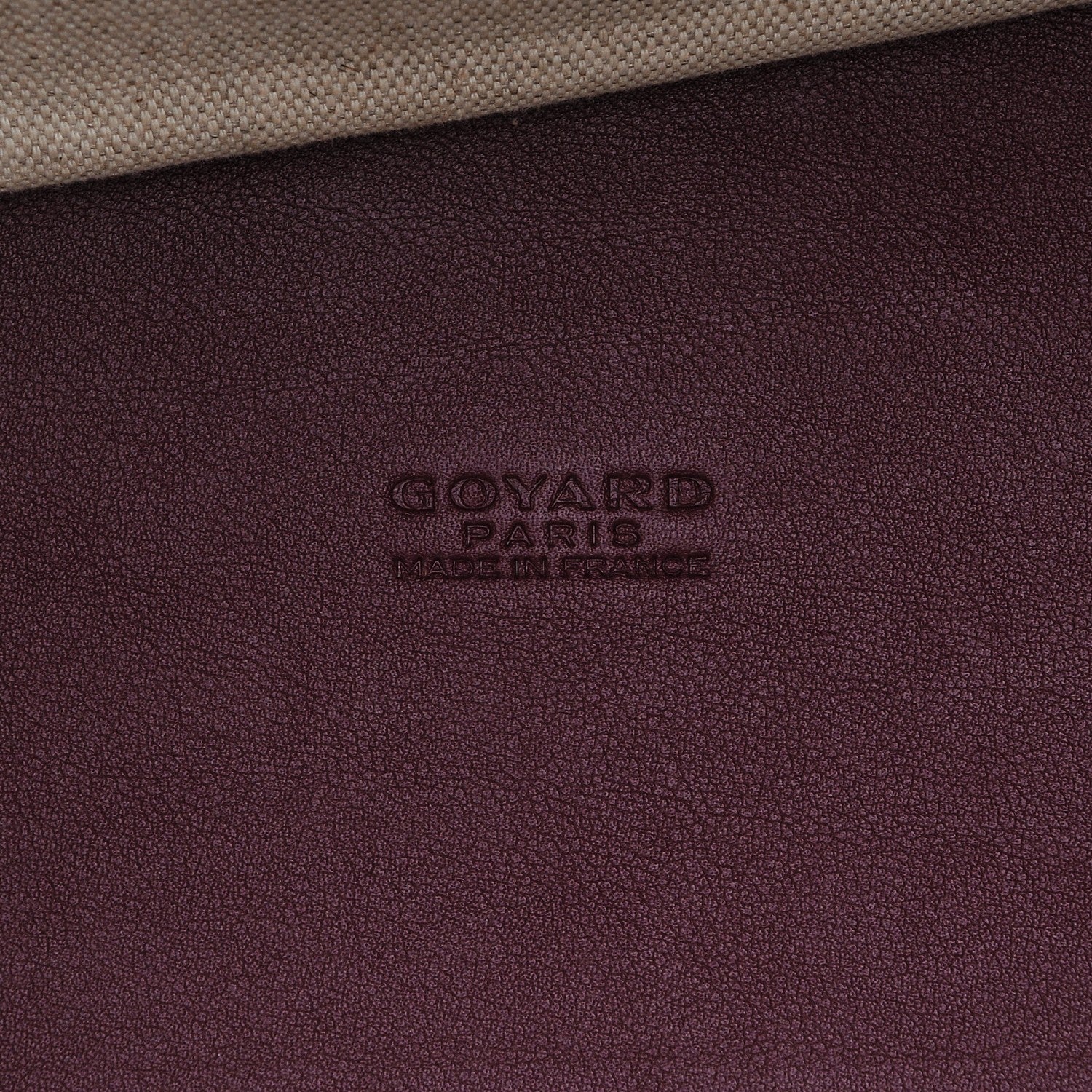 Goyard Goyardine Marquises Tote Burgundy 6 of 6