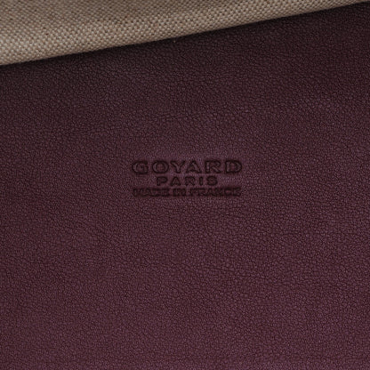 Goyard Goyardine Marquises Tote Burgundy 6 of 6