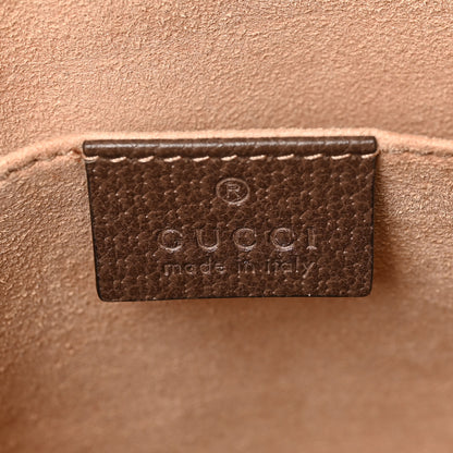 Gucci GG Supreme Monogram Web Ophidia Pouch Brown 6 of 7