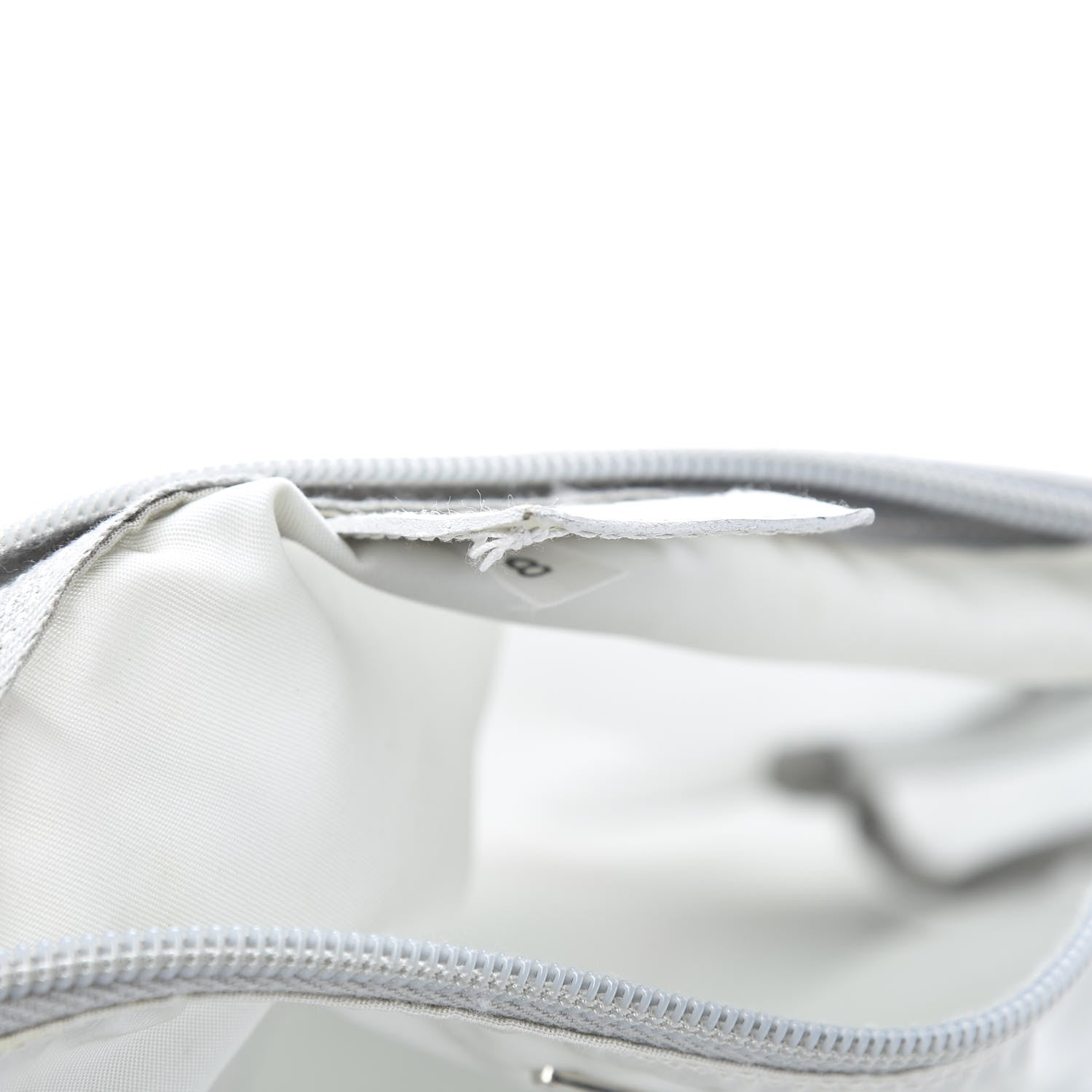 Prada Nylon Vela Cosmetic Pouch Cristallo 8 of 10