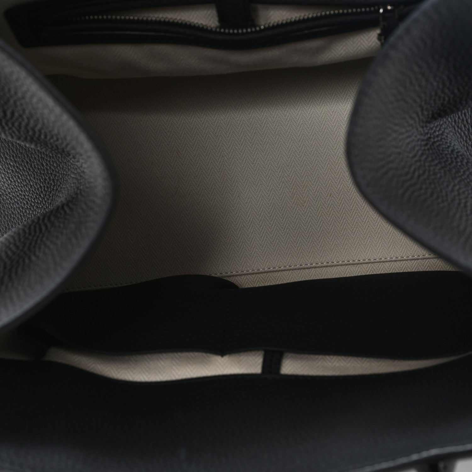 The Row Matte Grained Calfskin Soft Margaux 15 Black 5 of 10