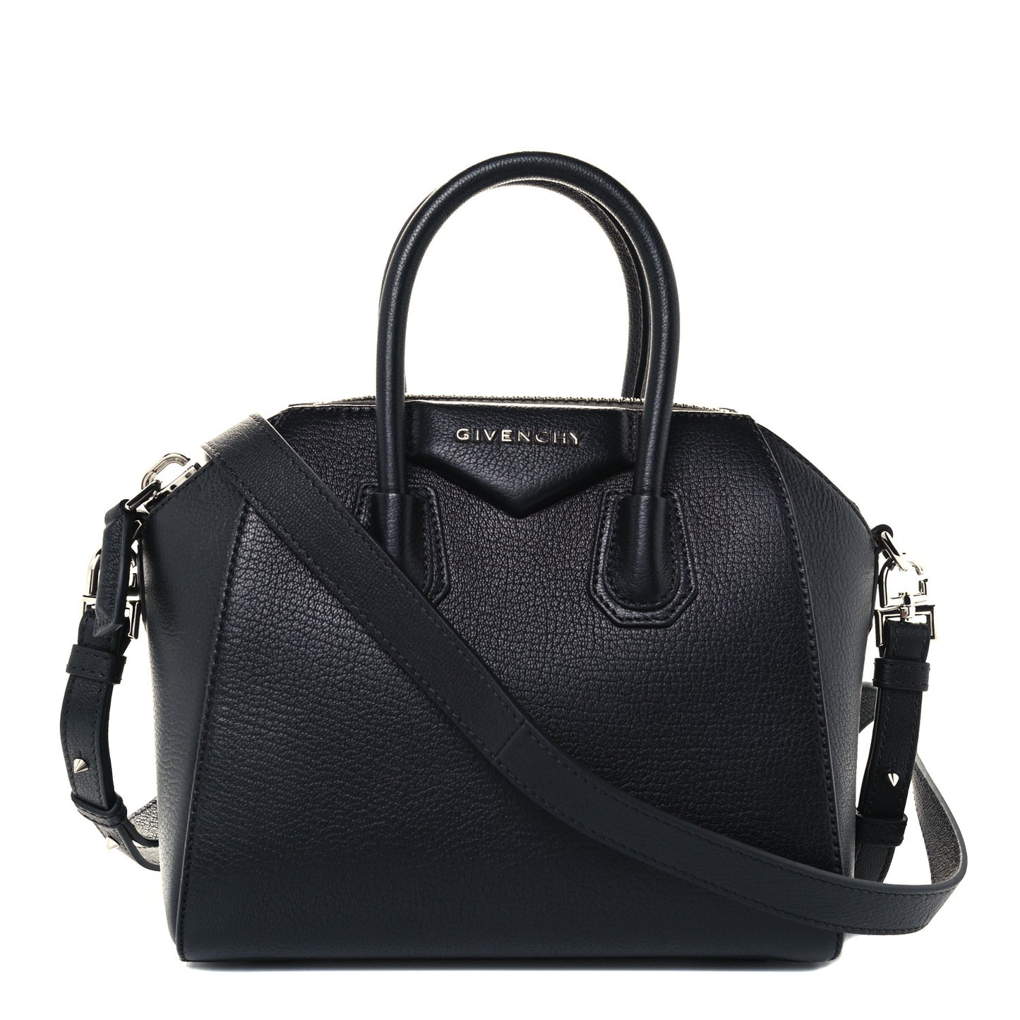 Sugar Goatskin Mini Antigona Black