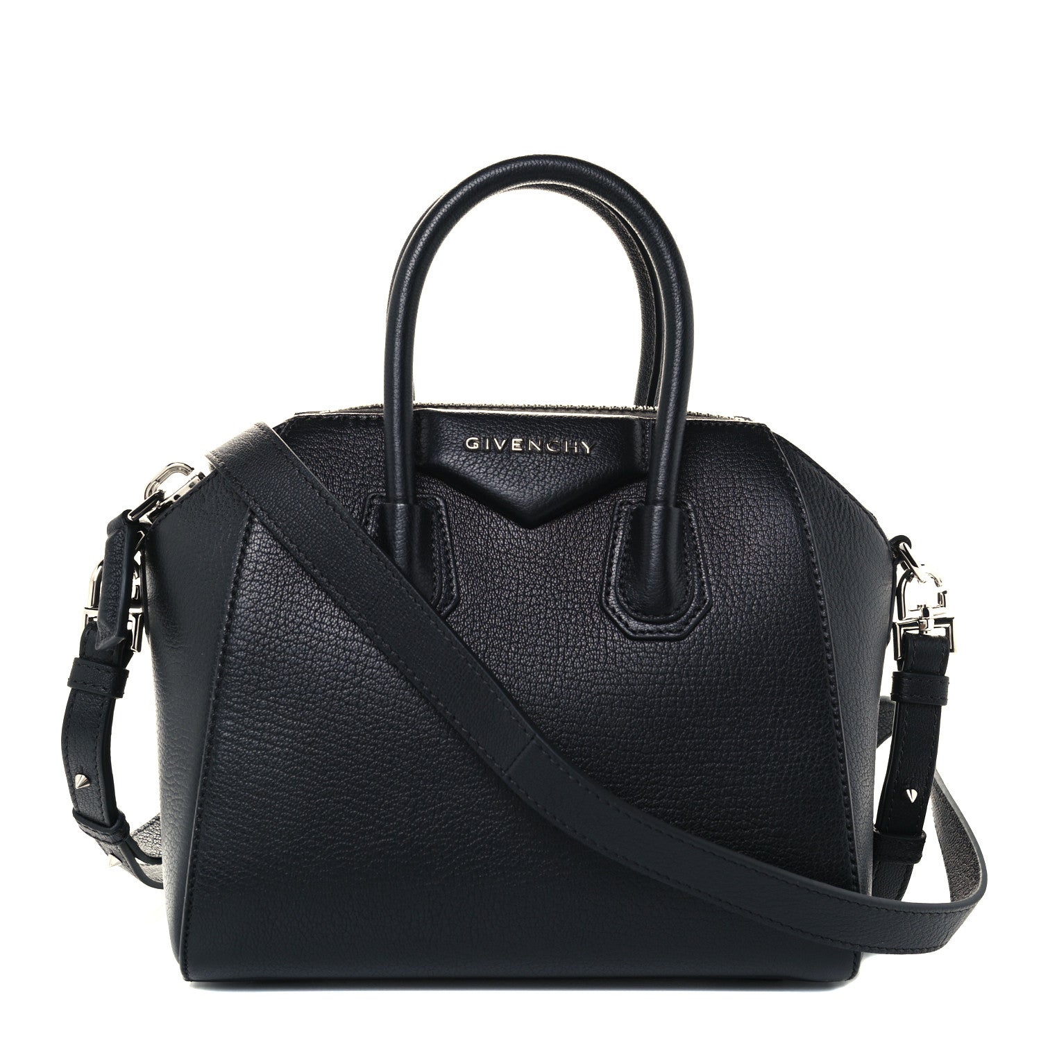 Givenchy Sugar Goatskin Mini Antigona Black 1 of 11