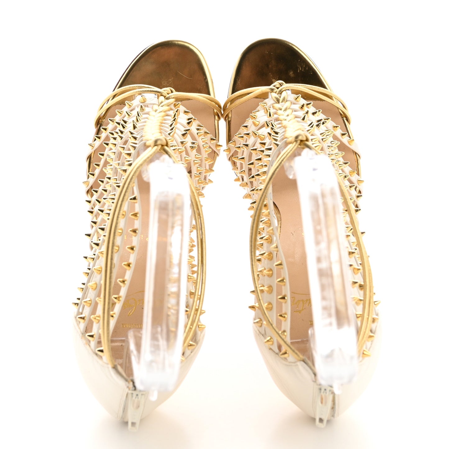 Kid Nappa Millaclou 100 Cage Sandals 37 Edelweiss Gold