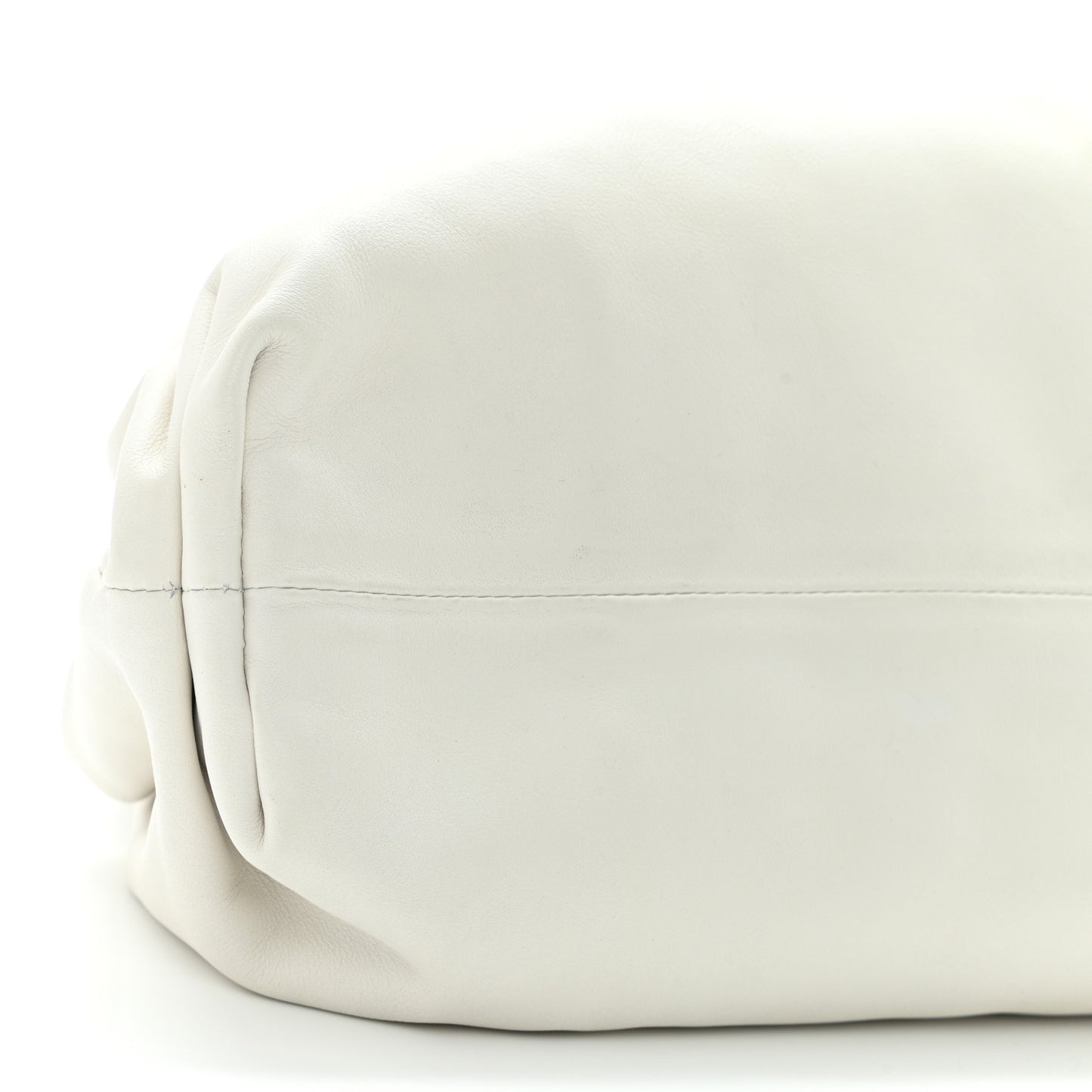 Smooth Butter Calf The Pouch Oversized Clutch Mist
