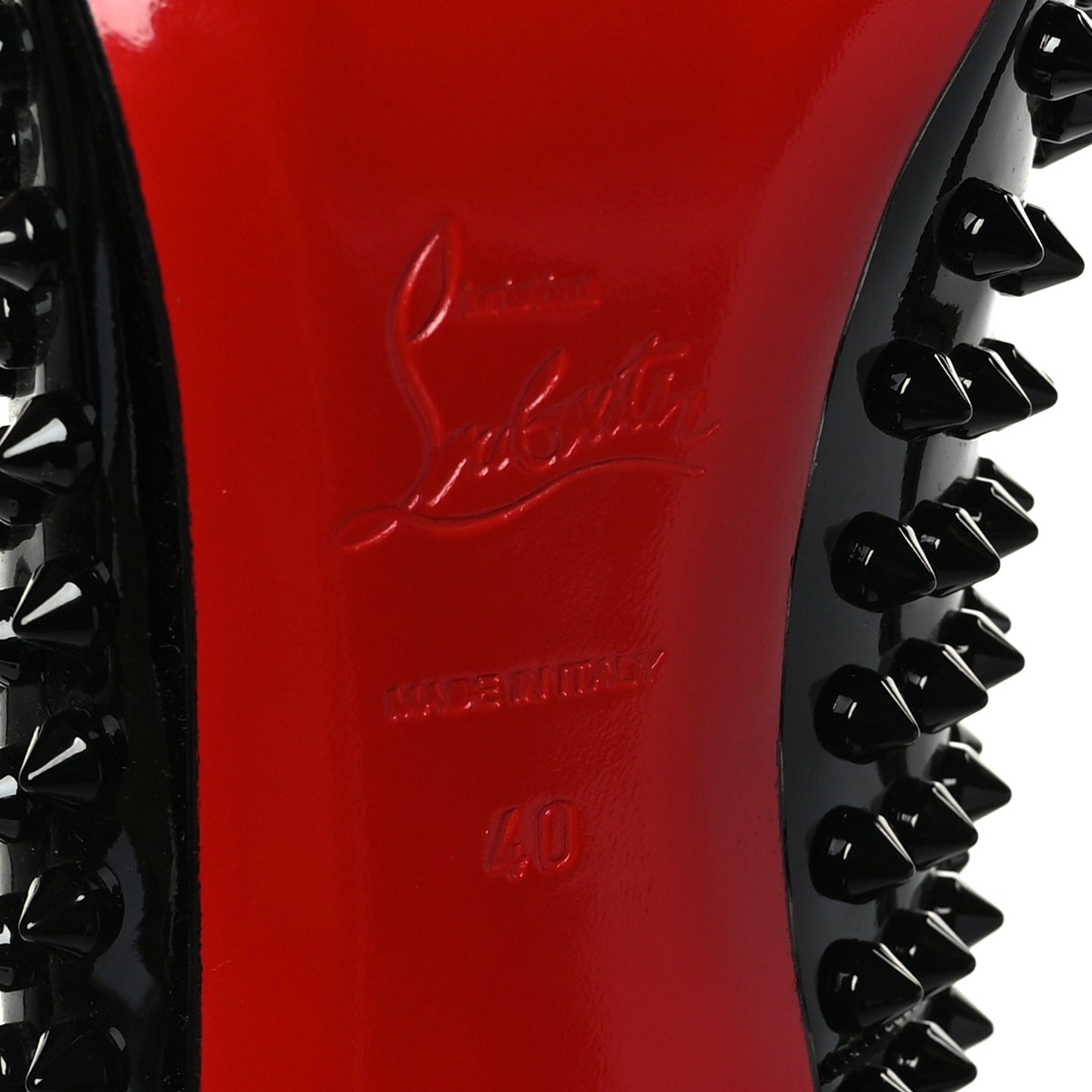 Nappa Pigalle Spikes 100 Pumps 40 Black