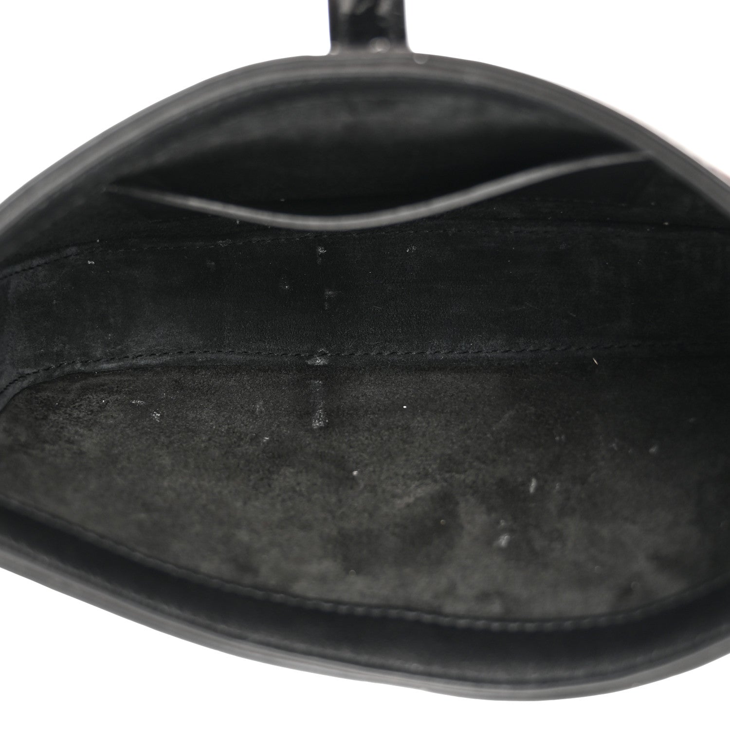 Saint Laurent Patent Calfskin Le 5 A 7 Mini Hobo Black 5 of 10