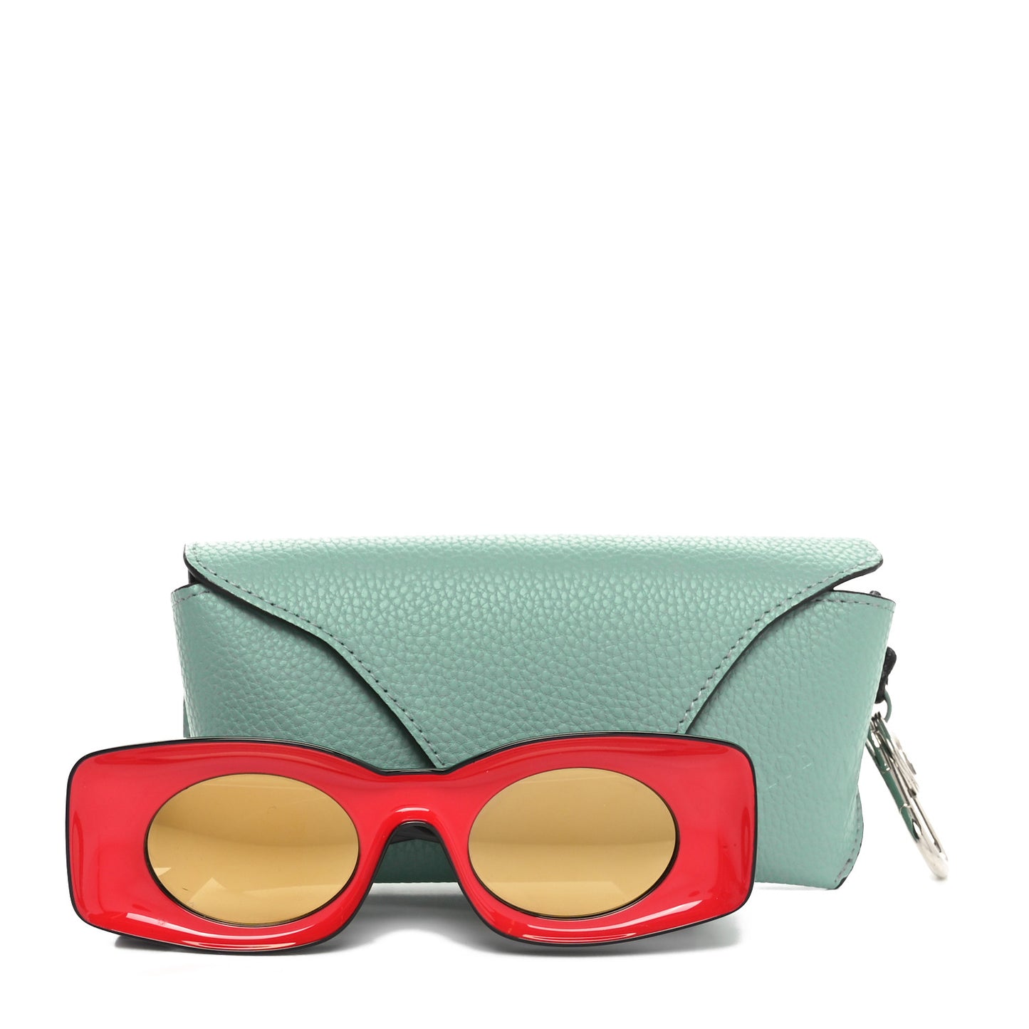 Acetate Sunglasses LW40033I Black Red