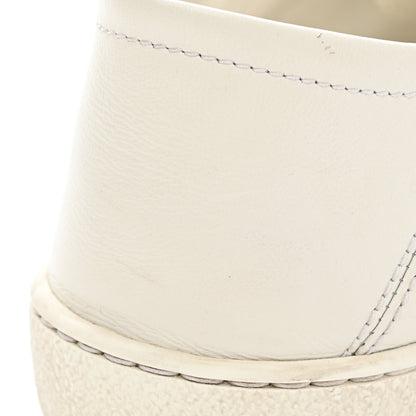 Gucci Calfskin Web Bee Embroidered Womens Ace Sneakers 38 White Green 12 of 18