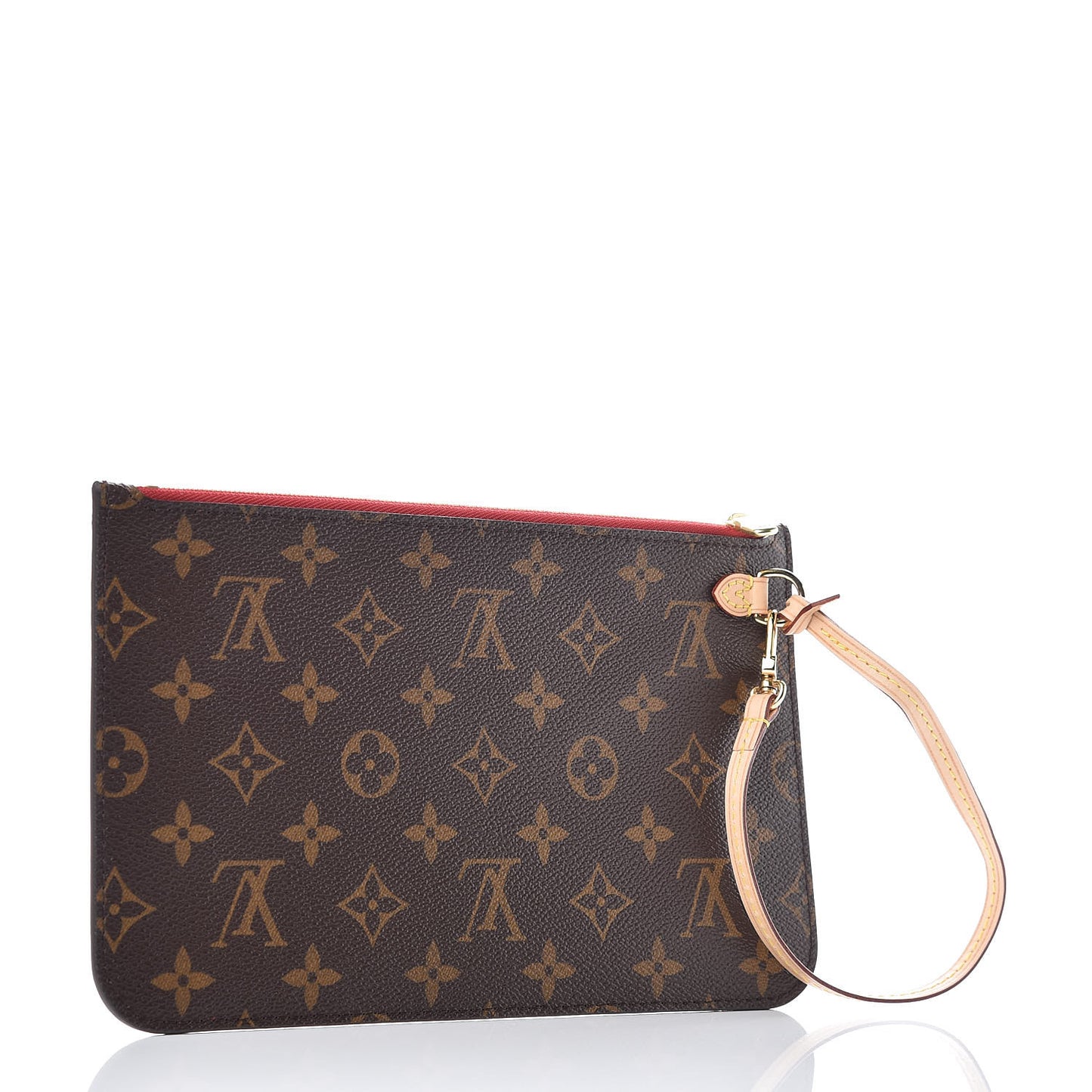 Monogram Neverfull MM GM Pochette Cherry