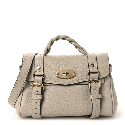 Mulberry Heavy Grain Mini Alexa Chalk 1 of 13