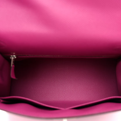 Hermes Epsom Kelly Sellier 28 Rose Pourpre 5 of 15