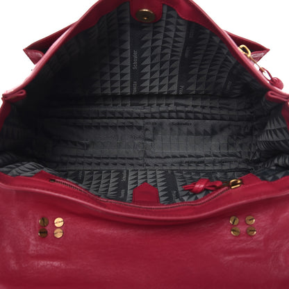 Proenza Schouler Lambskin Medium PS1 Satchel Raspberry 5 of 8