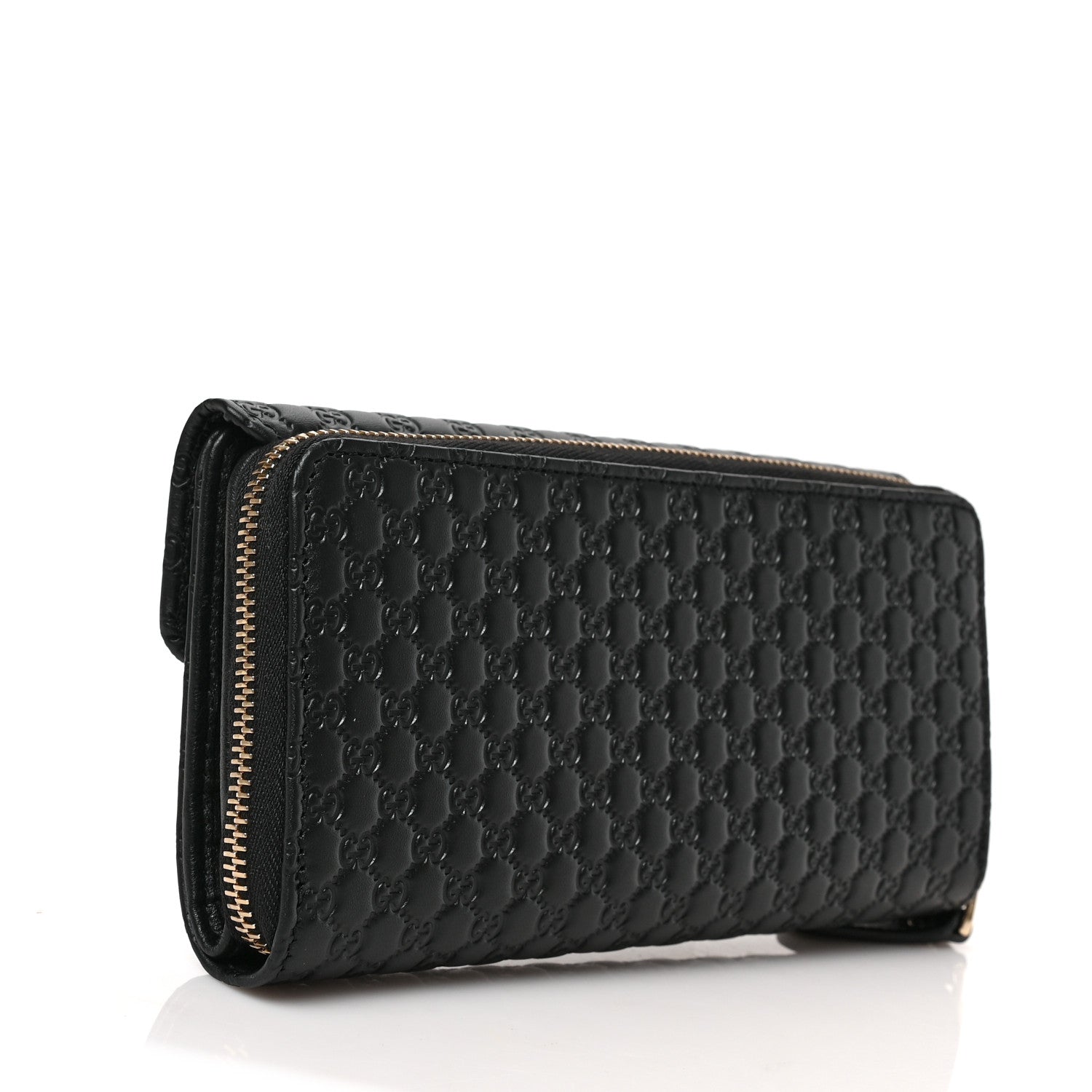 Gucci Soft Microguccissima Continental Zip Wallet Black 3 of 7
