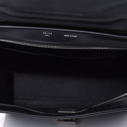 Celine Watersnake Calfskin Small Trapeze Black 4 of 4