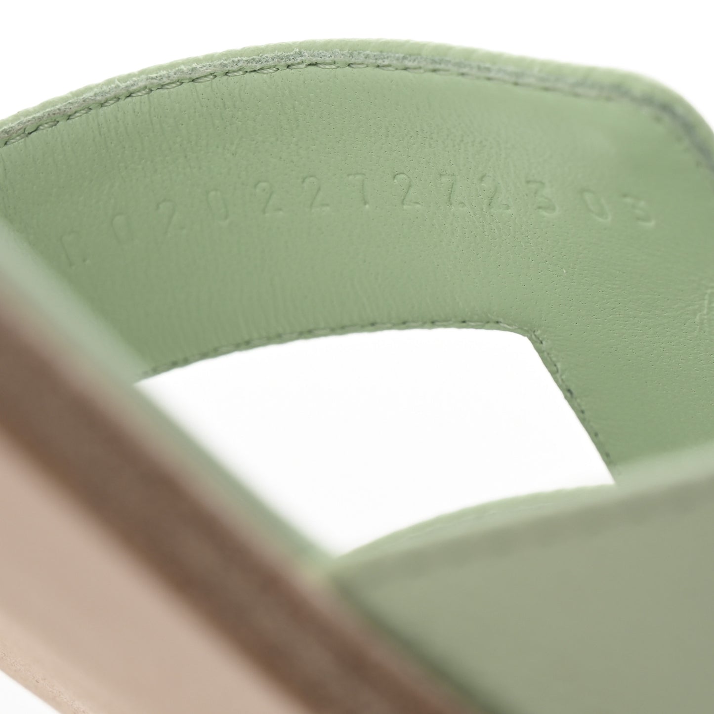 Epsom Oran Sandals 40.5 Vert Jade