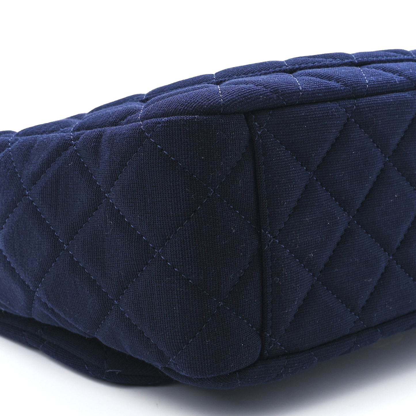 Jersey Quilted XL Jumbo Flap Navy