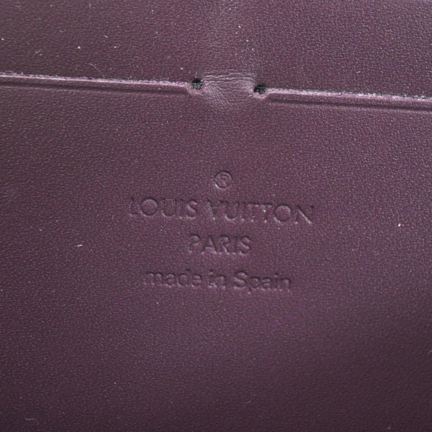 Louis Vuitton Vernis Zippy Wallet Violet 7 of 8
