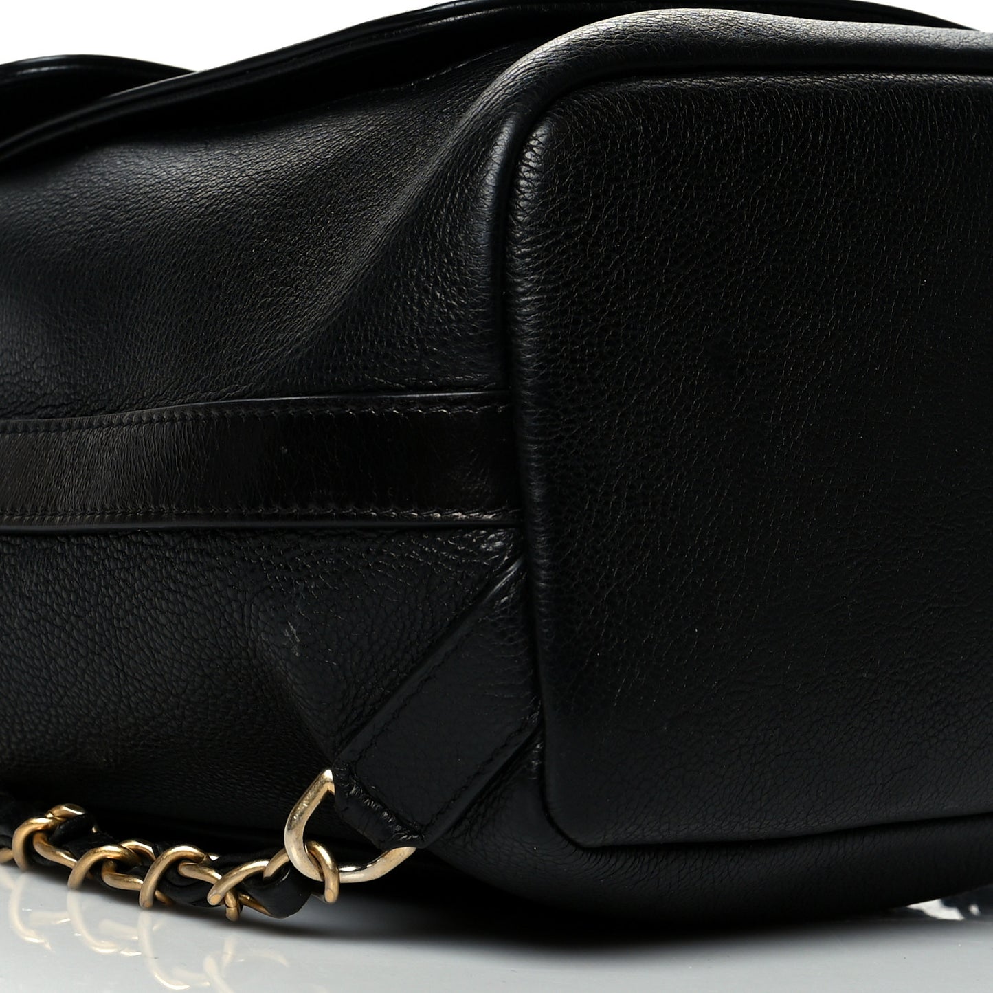 Caviar Quilted Backpack Black