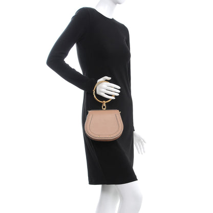 Chloe Calfskin Suede Small Nile Bracelet Bag Biscotti Beige 3 of 8