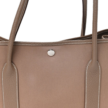 Hermes Toile Vache Garden Party 36 MM Etoupe 7 of 9