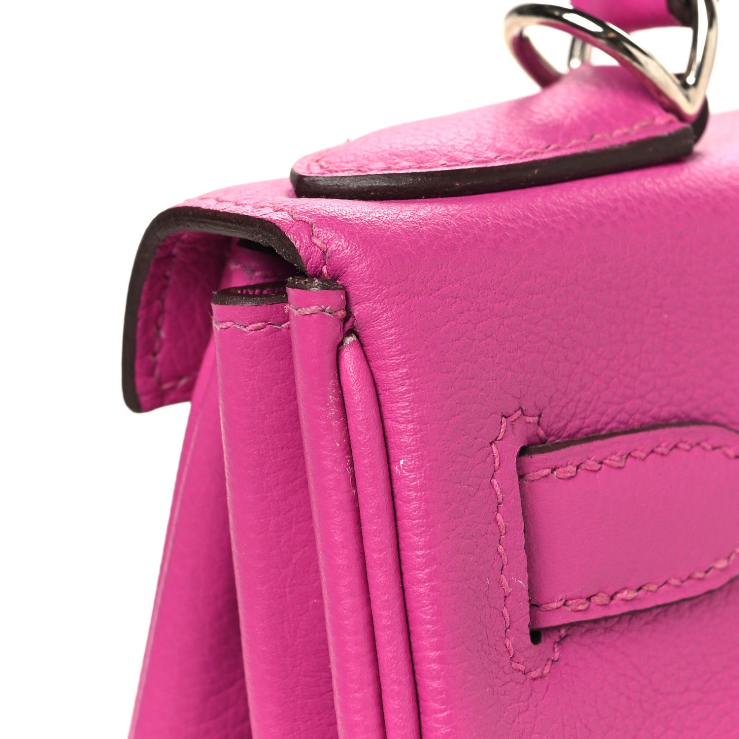 Hermes Evercolor Kelly Retourne 28 Rose Pourpre 13 of 14
