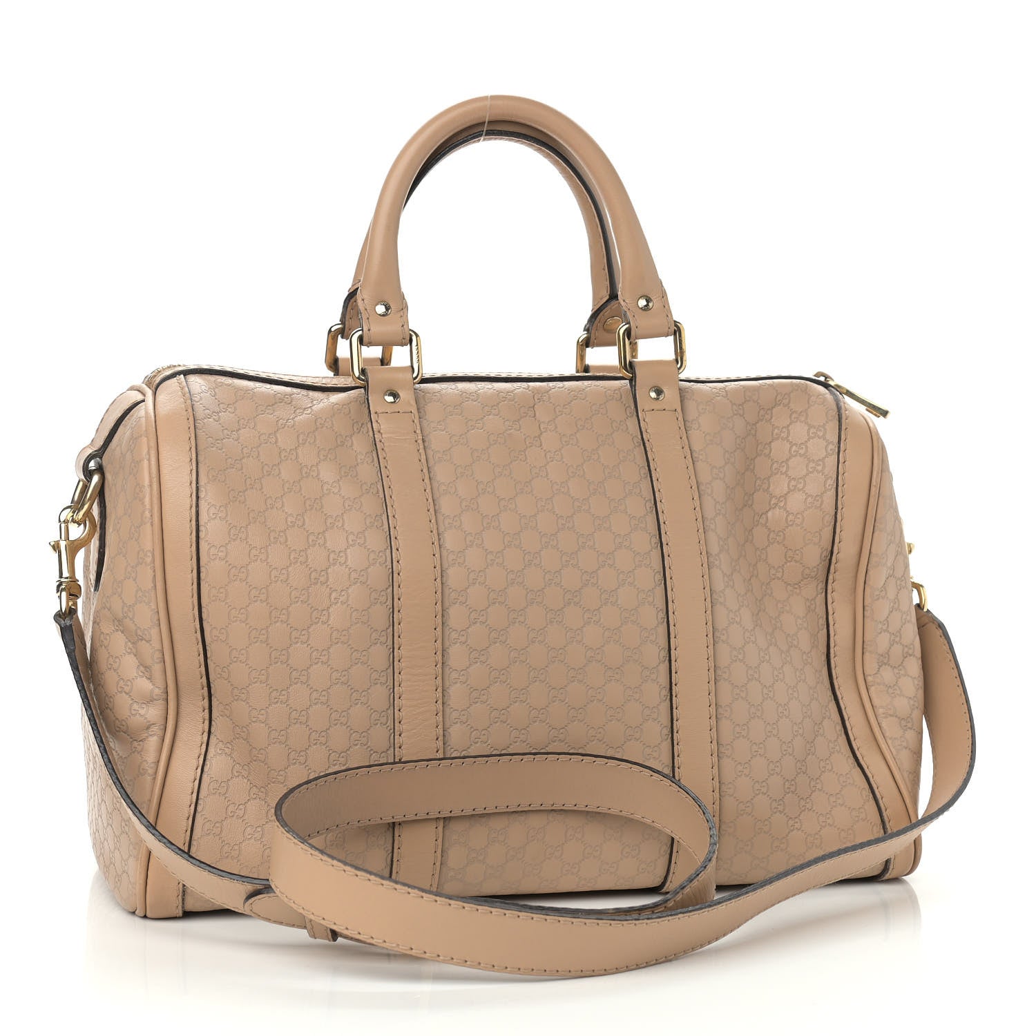 Gucci Microguccissima Medium Joy Boston Beige 2 of 15