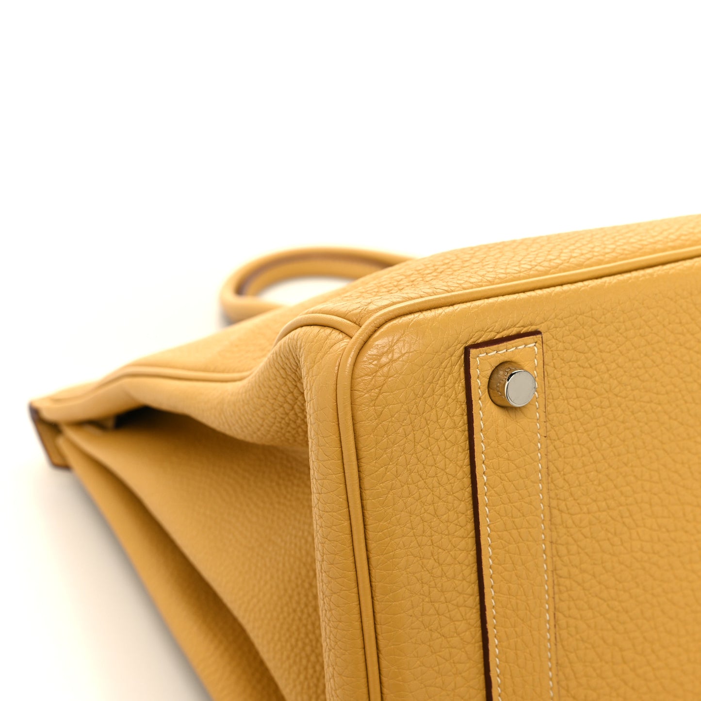 Togo Birkin 40 Jaune Sable