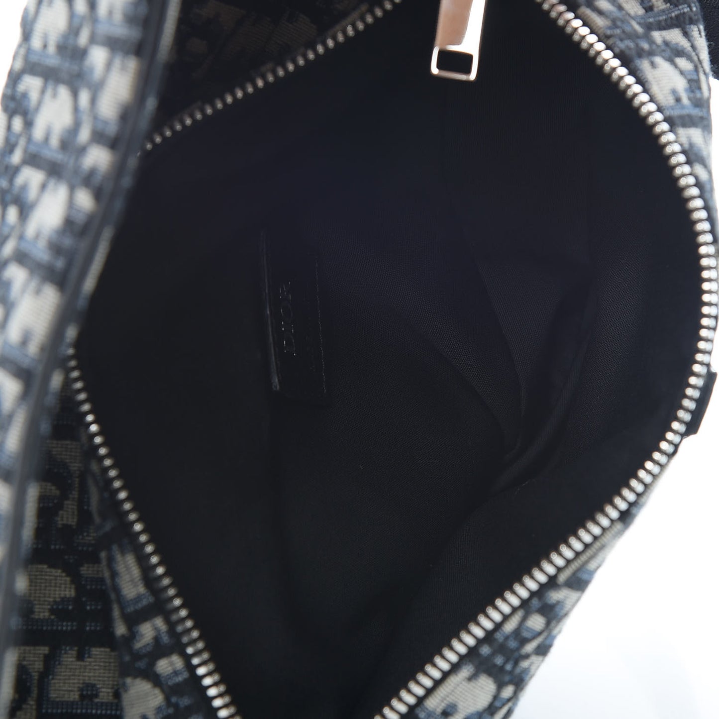 Oblique Mens Saddle Bag Blue