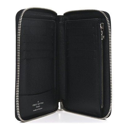 Louis Vuitton Epi Zippy Compact Wallet Black 5 of 6