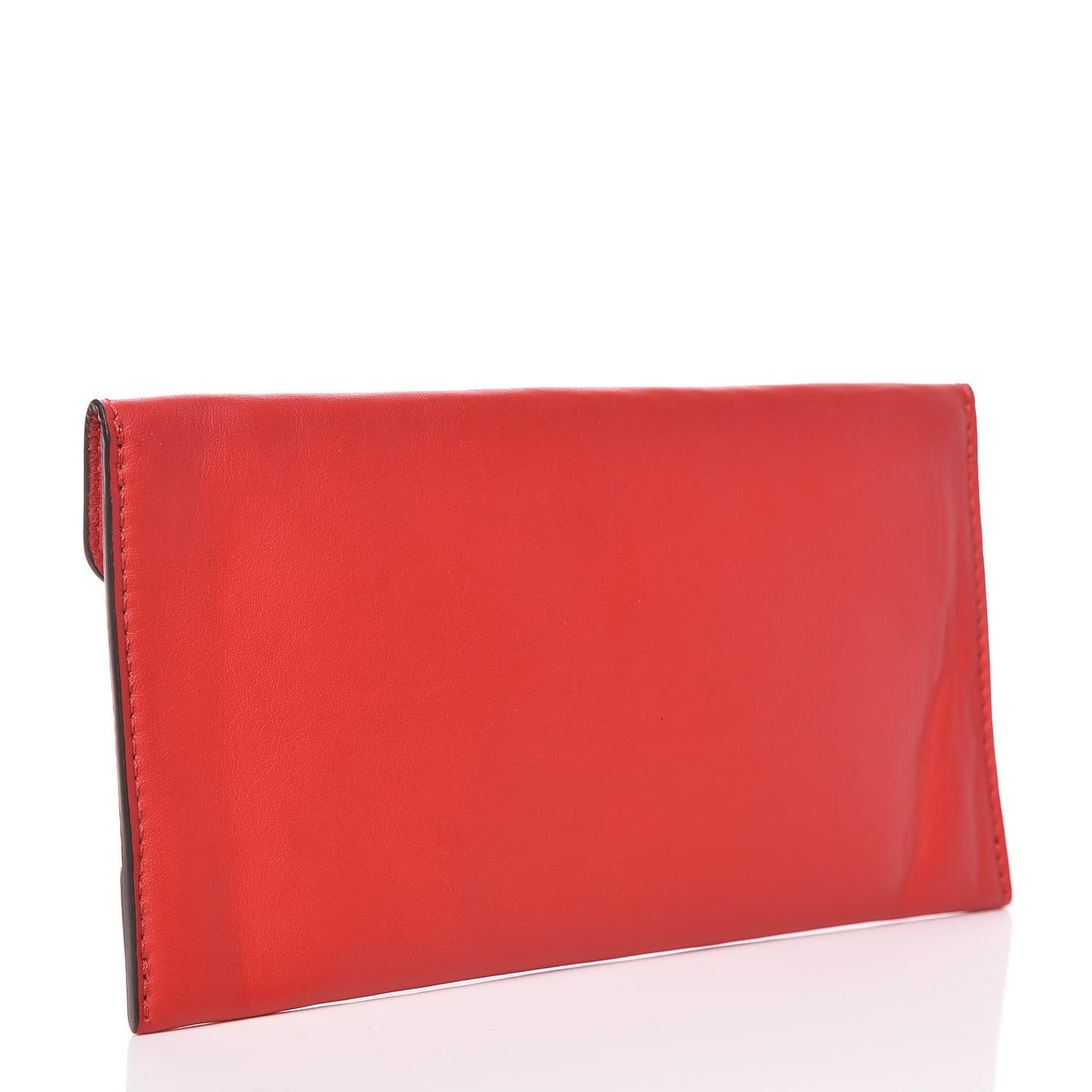 Veau Cachemire Chinese New Year Dog Envelope Pouch Red