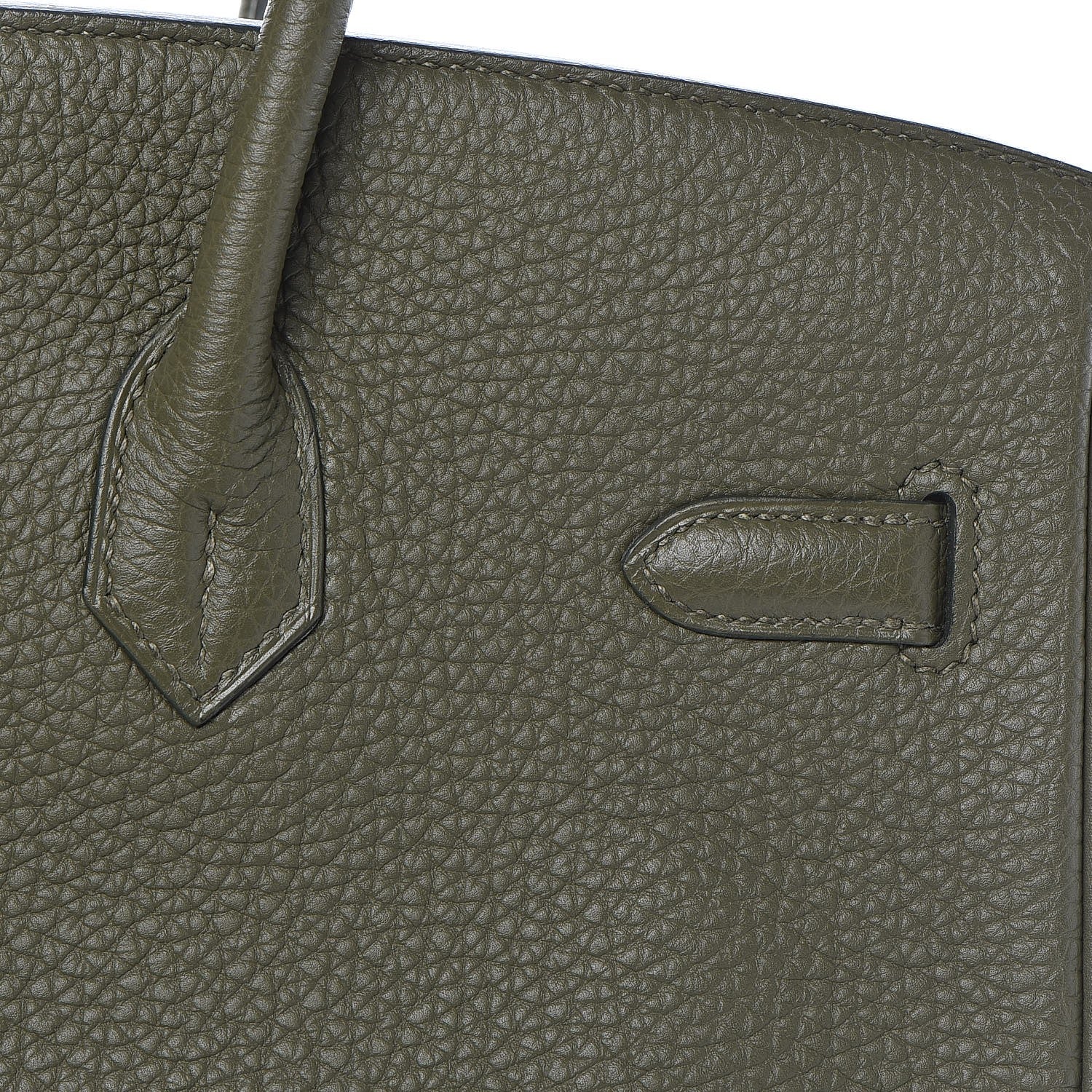 Hermes Togo Birkin 35 Vert Olive 12 of 32