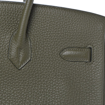 Hermes Togo Birkin 35 Vert Olive 12 of 32