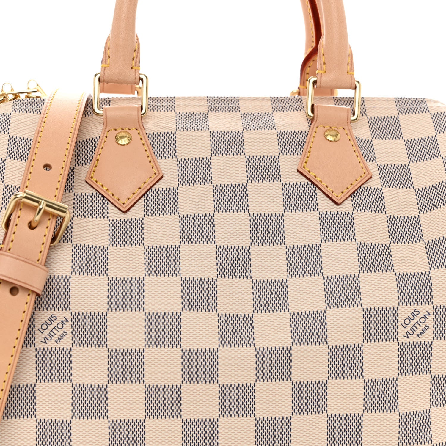 Louis Vuitton Damier Azur Speedy Bandouliere 25 7 of 9