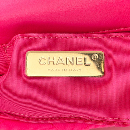 Chanel Jersey Quilted Chanel 19 Waist Bag Pink 6 of 12