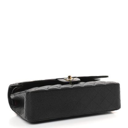 Chanel Caviar Quilted Medium Double Flap Black 4 of 9