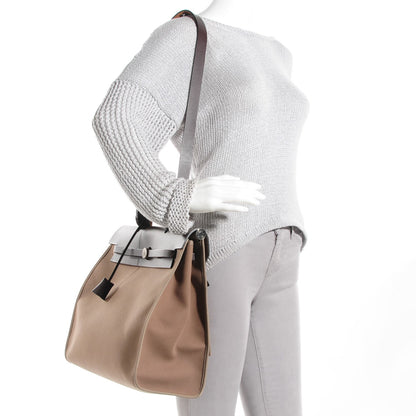 Hermes Toile Vache Hunter Herbag Zip 39 MM Etoupe Ebene 7 of 14