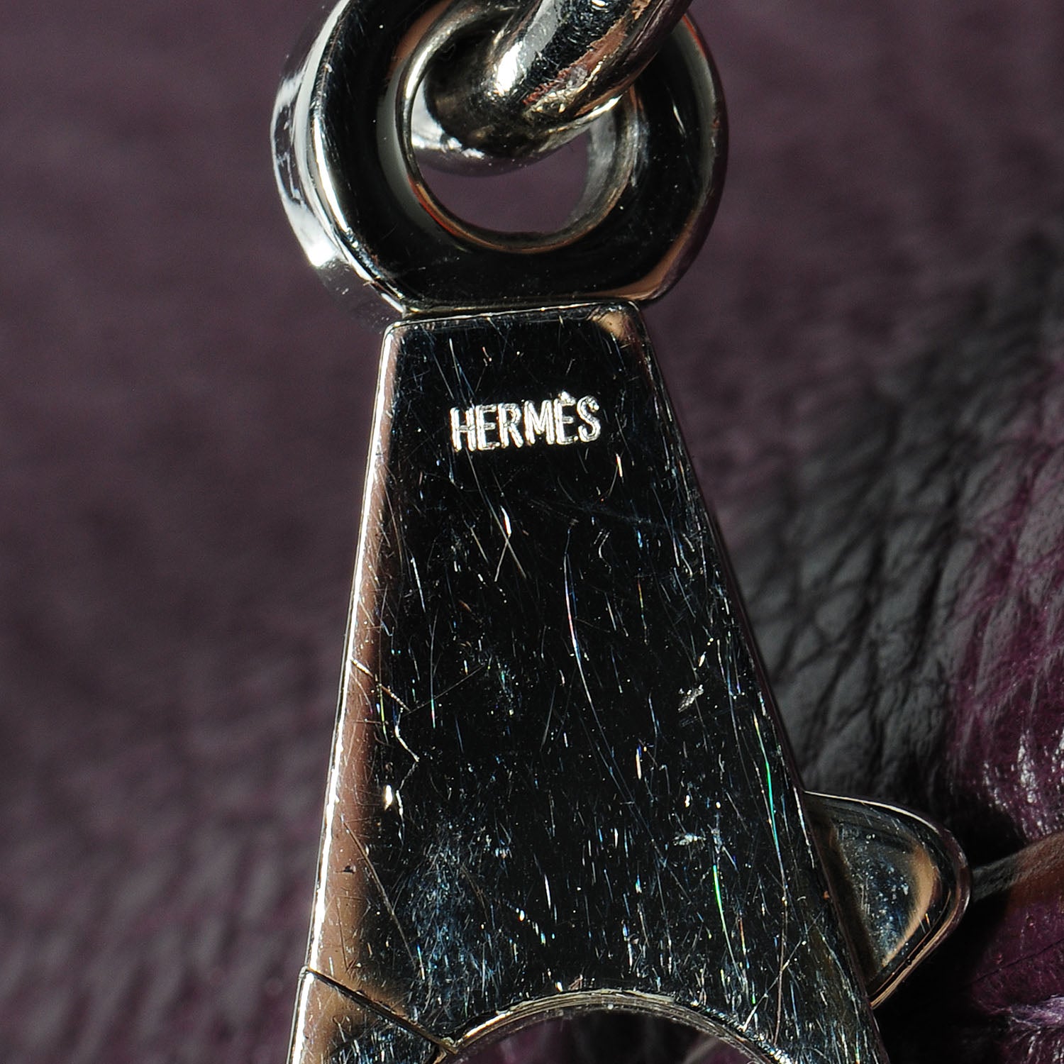 Hermes Togo Kelly Retourne 35 Raisin 21 of 27